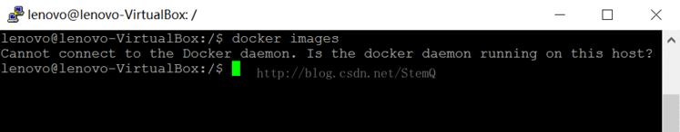 Docker出现Cannot connect to the Docker daemon. Is the docker daemon running on this host错误解决办法